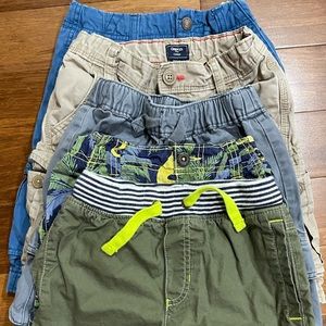 5 pairs of boys’ shorts